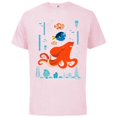 thumbnail image 1 of Disney and Pixar’s Finding Dory Marine Life - Short Sleeve Cotton T-Shirt for Adults - Customized-Soft Pink, 1 of 5