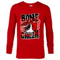 thumbnail image 1 of Disney and Pixar’s Finding Nemo Bruce the Shark Bone Chillin - Long Sleeve T-Shirt for Men - Customized-New Red, 1 of 5