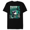 thumbnail image 1 of Disney and Pixar’s Finding Nemo Bruce the Shark Deep - Short Sleeve Blended T-Shirt for Adults - Customized-Black, 1 of 5