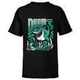 thumbnail image 1 of Disney and Pixar’s Finding Nemo Bruce the Shark Deep - Short Sleeve T-Shirt for Kids - Customized-Black, 1 of 5
