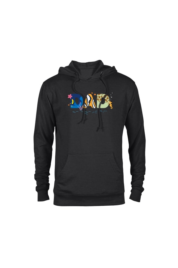 Disney and Pixar’s Finding Nemo Dad Father’s Day Birthday - Pullover Hoodie for Adults - Customized-Black