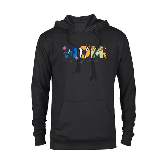 Disney and Pixar’s Finding Nemo Mom Mother’s Day Birthday - Pullover Hoodie for Adults - Customized-Black