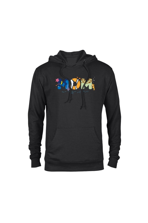Disney and Pixar’s Finding Nemo Mom Mother’s Day Birthday - Pullover Hoodie for Adults - Customized-Black