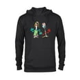 thumbnail image 1 of Disney and Pixar’s Forky and Karen - Pullover Hoodie for Adults - Customized-Black, 1 of 5