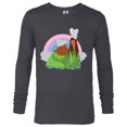 thumbnail image 1 of Disney and Pixar’s I Lava You Romantic Valentine’s Day - Long Sleeve T-Shirt for Men - Customized-Charcoal Heather, 1 of 5