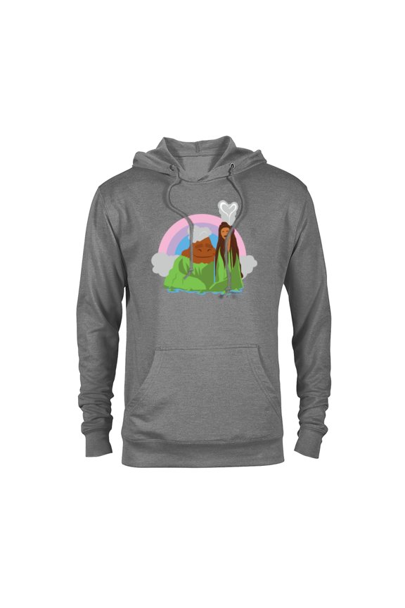 Disney and Pixar’s I Lava You Romantic Valentine’s Day - Pullover Hoodie for Adults - Customized-Athletic Heather