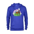 thumbnail image 1 of Disney and Pixar’s I Lava You Romantic Valentine’s Day - Pullover Hoodie for Adults - Customized-Royal, 1 of 5