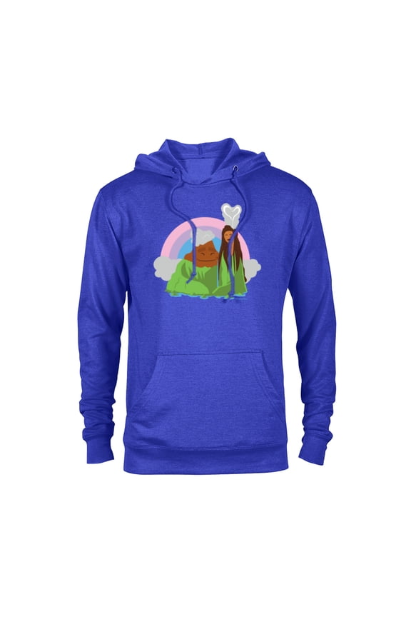 Disney and Pixar’s I Lava You Romantic Valentine’s Day - Pullover Hoodie for Adults - Customized-Royal