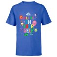 thumbnail image 1 of Disney and Pixar’s Inside Out 2 Emotions Believe in Yourself- Short Sleeve T-Shirt for Kids - Customized-Royal, 1 of 5