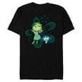 thumbnail image 1 of Disney and Pixar’s Inside Out 2 Emotions Disgust and Envy- Short Sleeve Blended T-Shirt for Adults - Customized-Black, 1 of 5
