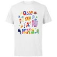thumbnail image 1 of Disney and Pixar’s Inside Out 2 Emotions One of a Kind- Short Sleeve Cotton T-Shirt for Adults - Customized-White, 1 of 5