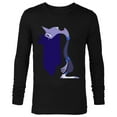 thumbnail image 1 of Disney and Pixar’s Inside Out 2 Ennui Big Profile Costume- Long Sleeve T-Shirt for Men - Customized-Black, 1 of 5