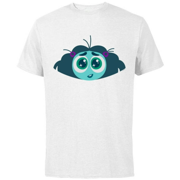 Disney and Pixar’s Inside Out 2 Envy Big Face Costume- Short Sleeve Cotton T-Shirt for Adults - Customized-White