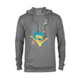 thumbnail image 1 of Disney and Pixar’s Inside Out 2 Happy Emotions I Feel Joy- Pullover Hoodie for Adults - Customized-Athletic Heather, 1 of 5
