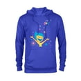 thumbnail image 1 of Disney and Pixar’s Inside Out 2 Happy Emotions I Feel Joy- Pullover Hoodie for Adults - Customized-Navy, 1 of 5