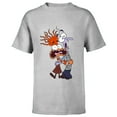 thumbnail image 1 of Disney and Pixar’s Inside Out 2 Toony Colors Anxiety & Fear- Short Sleeve T-Shirt for Kids - Customized-Athletic Heather, 1 of 5