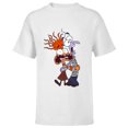 thumbnail image 1 of Disney and Pixar’s Inside Out 2 Toony Colors Anxiety & Fear- Short Sleeve T-Shirt for Kids - Customized-White, 1 of 5