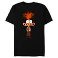 thumbnail image 1 of Disney and Pixar’s Inside Out 2 Toony Colors Emotion Anxiety- Short Sleeve Blended T-Shirt for Adults - Customized-Black, 1 of 5