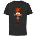 thumbnail image 1 of Disney and Pixar’s Inside Out 2 Toony Colors Emotion Anxiety- Short Sleeve Cotton T-Shirt for Adults - Customized-Black, 1 of 5