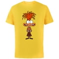 thumbnail image 1 of Disney and Pixar’s Inside Out 2 Toony Colors Emotion Anxiety- Short Sleeve Cotton T-Shirt for Adults - Customized-Yellow, 1 of 5