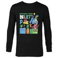 thumbnail image 1 of Disney and Pixar’s Inside Out Birthday Crew Let’s Party - Long Sleeve T-Shirt for Men - Customized-Black, 1 of 5