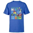 thumbnail image 1 of Disney and Pixar’s Inside Out Birthday Crew Let’s Party - Short Sleeve T-Shirt for Kids - Customized-Royal, 1 of 5
