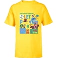 thumbnail image 1 of Disney and Pixar’s Inside Out Birthday Crew Let’s Party - Short Sleeve T-Shirt for Kids - Customized-Yellow, 1 of 5