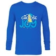 thumbnail image 1 of Disney and Pixar’s Inside Out Choose Joy - Long Sleeve T-Shirt for Men - Customized-Royal, 1 of 5