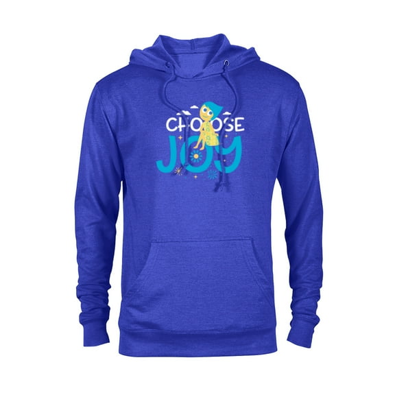 Disney and Pixar’s Inside Out Choose Joy - Pullover Hoodie for Adults - Customized-Royal Heather