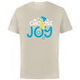 thumbnail image 1 of Disney and Pixar’s Inside Out Choose Joy - Short Sleeve Cotton T-Shirt for Adults - Customized-Natural, 1 of 5