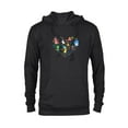 thumbnail image 1 of Disney and Pixar’s Inside Out Emotions Heart - Pullover Hoodie for Adults – Customized-Black, 1 of 5
