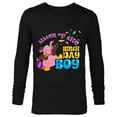 thumbnail image 1 of Disney and Pixar’s Inside Out Family Sister of Birthday Boy - Long Sleeve T-Shirt for Men - Customized-Black, 1 of 5