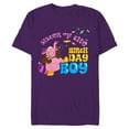 thumbnail image 1 of Disney and Pixar’s Inside Out Family Sister of Birthday Boy - Short Sleeve Blended T-Shirt for Adults - Customized-Purple, 1 of 5