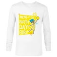 thumbnail image 1 of Disney and Pixar’s Inside Out Joy Mom of the Birthday Girl - Long Sleeve T-Shirt for Men - Customized-White, 1 of 5