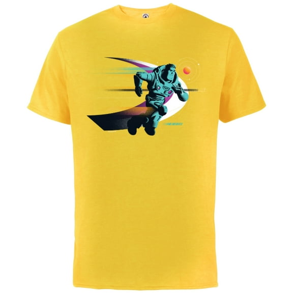 Disney and Pixar’s Lightyear Buzz Lightspeed - Short Sleeve Cotton T-Shirt for Adults - Customized-Sunflower