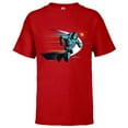 thumbnail image 1 of Disney and Pixar’s Lightyear Buzz Lightspeed - Short Sleeve T-Shirt for Kids - Customized-Red, 1 of 5