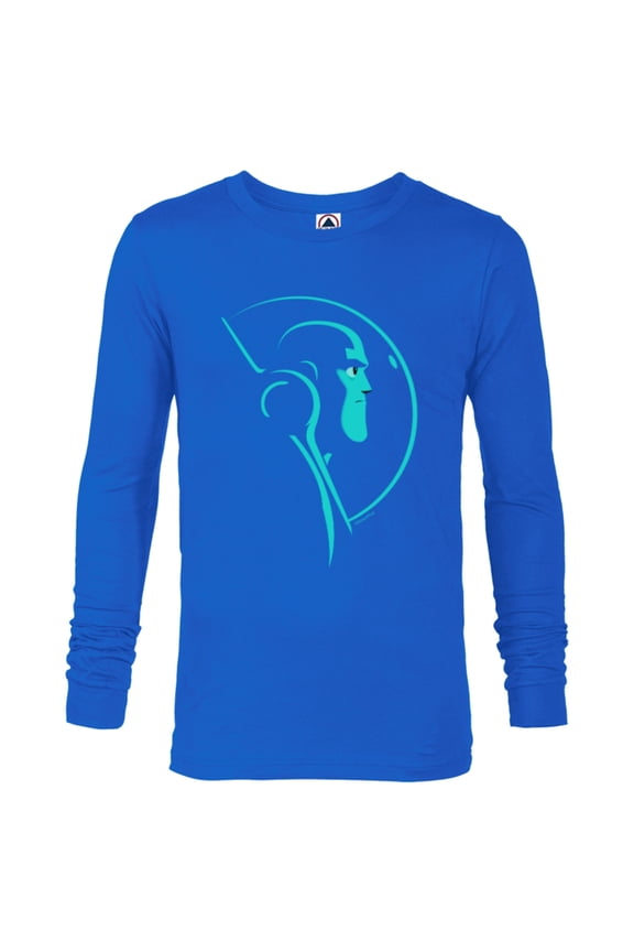 Disney and Pixar’s Lightyear Buzz Profile - Long Sleeve T-Shirt for Men - Customized-Royal