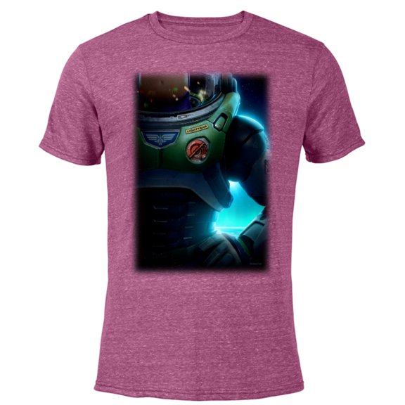 Disney and Pixar’s Lightyear Buzz Space Ranger - Short Sleeve Blended T-Shirt for Adults - Customized-Purple