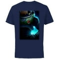 thumbnail image 1 of Disney and Pixar’s Lightyear Buzz Space Ranger - Short Sleeve Cotton T-Shirt for Adults - Customized-Navy, 1 of 5