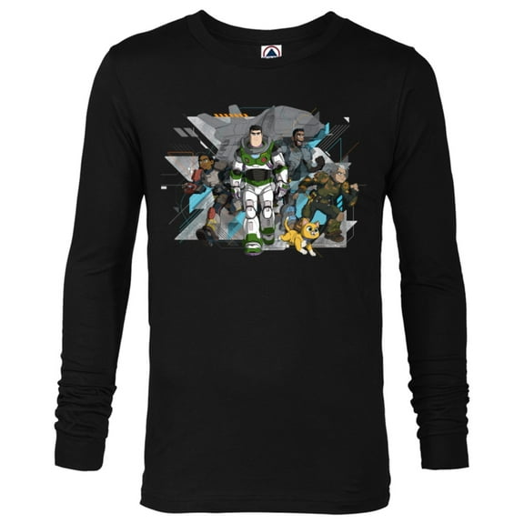 Disney and Pixar’s Lightyear Characters - Long Sleeve T-Shirt for Men - Customized-Black