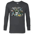 thumbnail image 1 of Disney and Pixar’s Lightyear Characters - Long Sleeve T-Shirt for Men - Customized-Charcoal Heather, 1 of 5