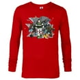thumbnail image 1 of Disney and Pixar’s Lightyear Characters - Long Sleeve T-Shirt for Men - Customized-New Red, 1 of 5
