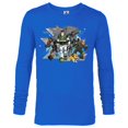 thumbnail image 1 of Disney and Pixar’s Lightyear Characters - Long Sleeve T-Shirt for Men - Customized-Royal, 1 of 5