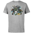 thumbnail image 1 of Disney and Pixar’s Lightyear Characters - Short Sleeve Cotton T-Shirt for Adults - Customized-Athletic Heather, 1 of 5