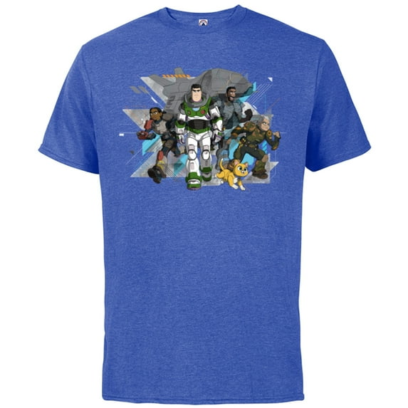 Disney and Pixar’s Lightyear Characters - Short Sleeve Cotton T-Shirt for Adults - Customized-Royal Heather