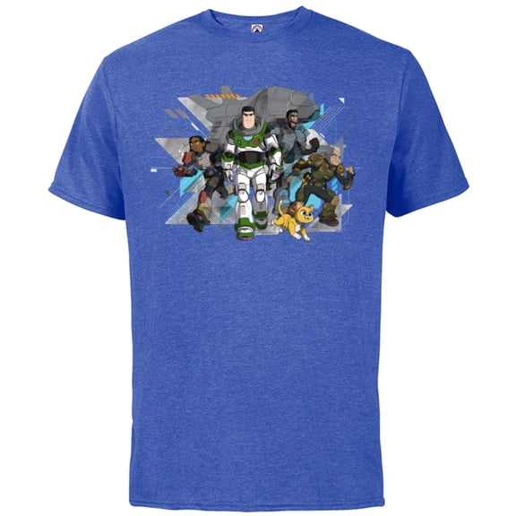 Disney and Pixar’s Lightyear Characters - Short Sleeve Cotton T-Shirt for Adults - Customized-Royal Heather
