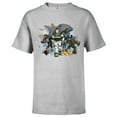 thumbnail image 1 of Disney and Pixar’s Lightyear Characters - Short Sleeve T-Shirt for Kids - Customized-Athletic Heather, 1 of 5