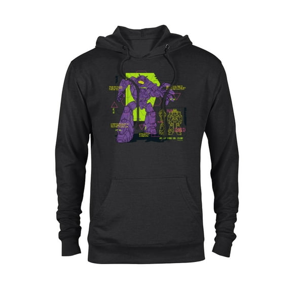 Disney and Pixar’s Lightyear Emperor Zurg Blueprint - Pullover Hoodie for Adults - Customized-Black