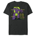 thumbnail image 1 of Disney and Pixar’s Lightyear Emperor Zurg Blueprint - Short Sleeve Blended T-Shirt for Adults - Customized-Dark Heather, 1 of 5