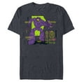 thumbnail image 1 of Disney and Pixar’s Lightyear Emperor Zurg Blueprint - Short Sleeve Blended T-Shirt for Adults - Customized-Navy Heather, 1 of 5